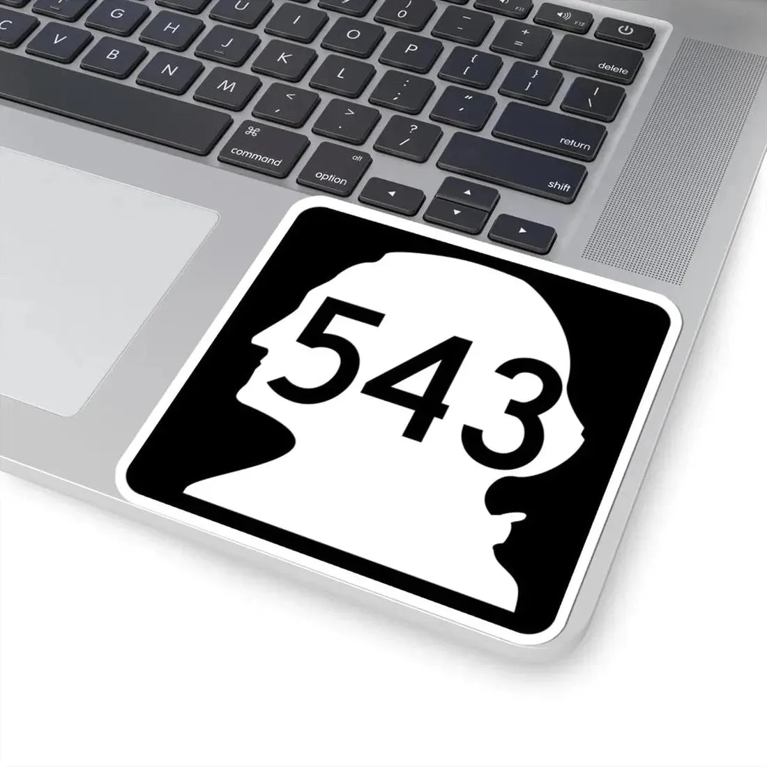 WA-543 (Washington) (Road Sign) STICKER Vinyl Kiss-Cut Decal - The Sticker Space