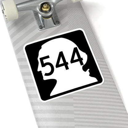 WA-544 (Washington) (Road Sign) STICKER Vinyl Kiss-Cut Decal - The Sticker Space