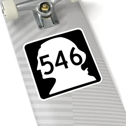 WA-546 (Washington) (Road Sign) STICKER Vinyl Kiss-Cut Decal - The Sticker Space