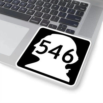 WA-546 (Washington) (Road Sign) STICKER Vinyl Kiss-Cut Decal - The Sticker Space