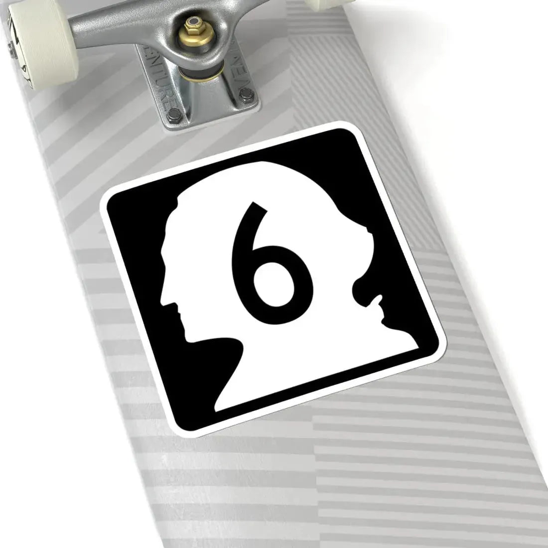 WA-6 (Washington) (Road Sign) STICKER Vinyl Kiss-Cut Decal - The Sticker Space