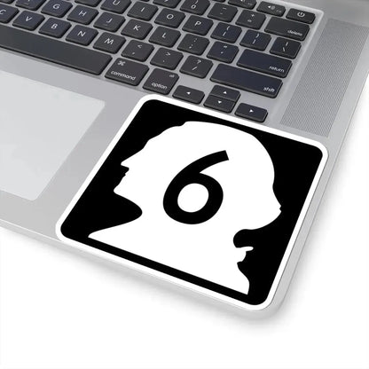 WA-6 (Washington) (Road Sign) STICKER Vinyl Kiss-Cut Decal - The Sticker Space