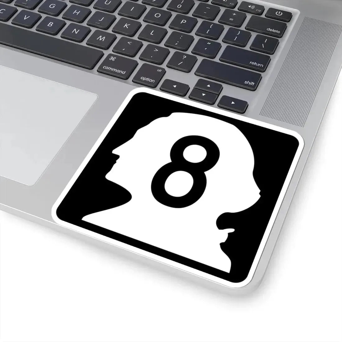 WA-8 (Washington) (Road Sign) STICKER Vinyl Kiss-Cut Decal - The Sticker Space