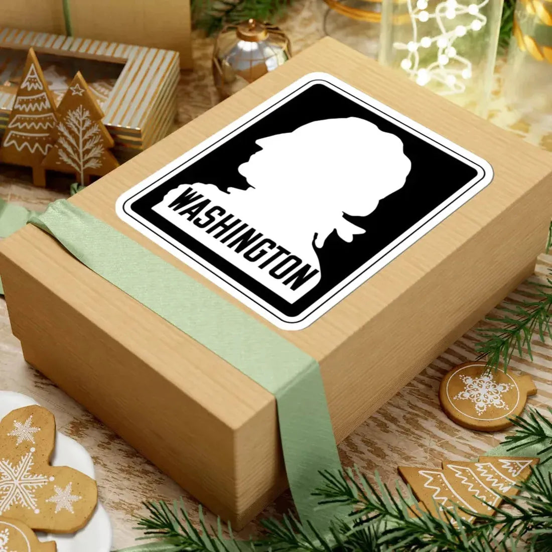 WA-PSH blank (Washington) (Road Sign) STICKER Vinyl Kiss-Cut Decal - The Sticker Space