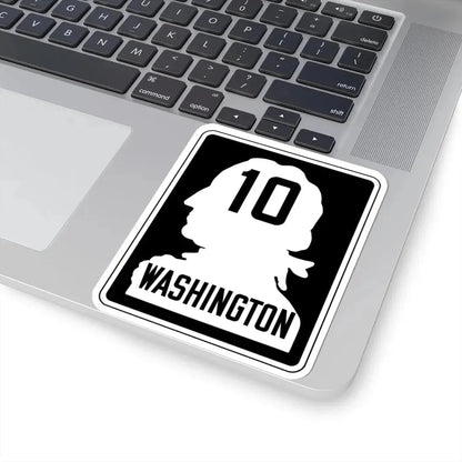 WA-PSH10 (Washington) (Road Sign) STICKER Vinyl Kiss-Cut Decal - The Sticker Space