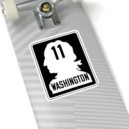 WA-PSH11 (Washington) (Road Sign) STICKER Vinyl Kiss-Cut Decal - The Sticker Space
