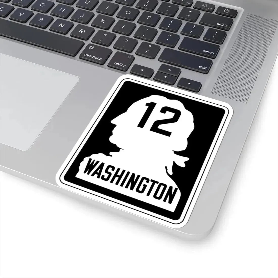WA-PSH12 (Washington) (Road Sign) STICKER Vinyl Kiss-Cut Decal - The Sticker Space