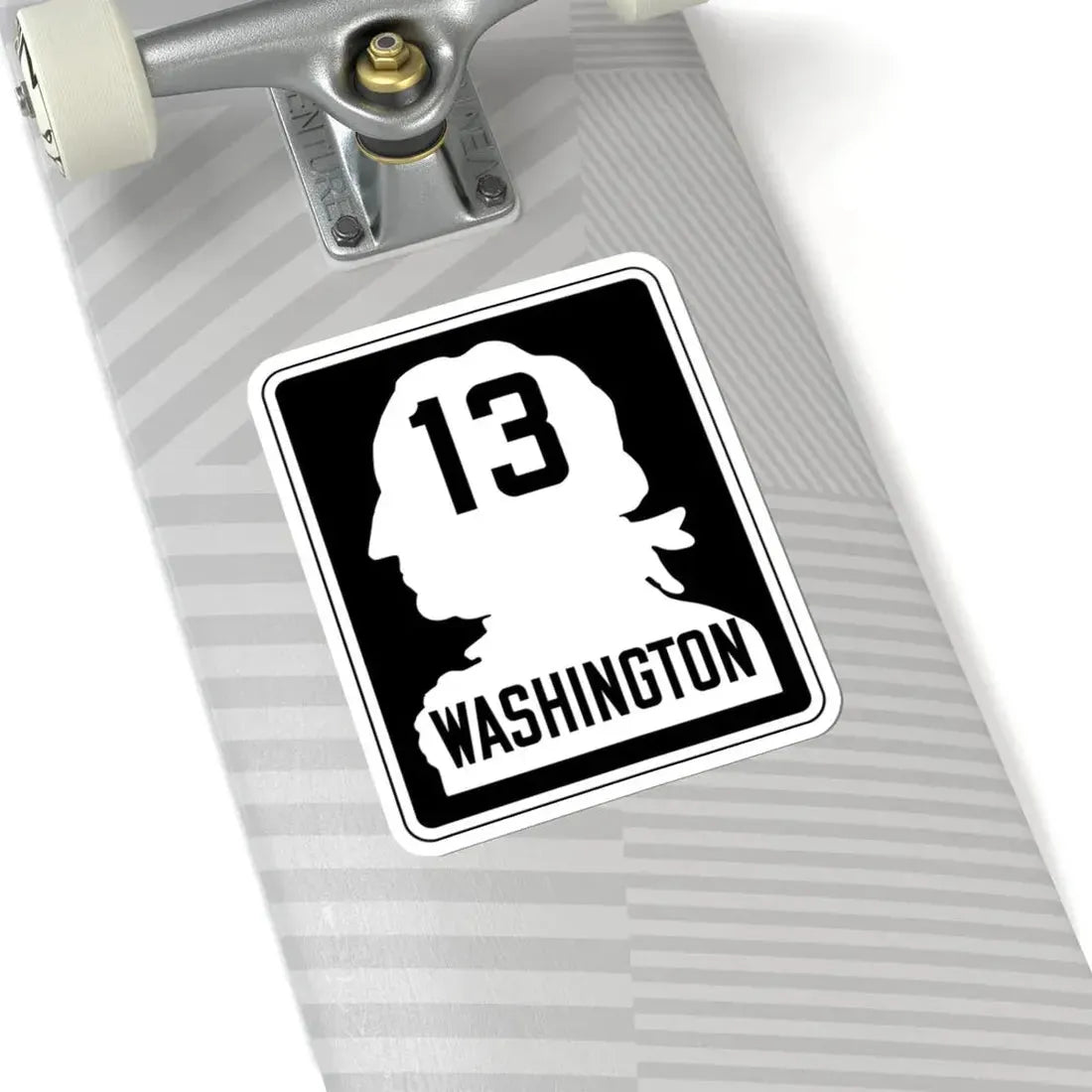 WA-PSH13 (Washington) (Road Sign) STICKER Vinyl Kiss-Cut Decal - The Sticker Space