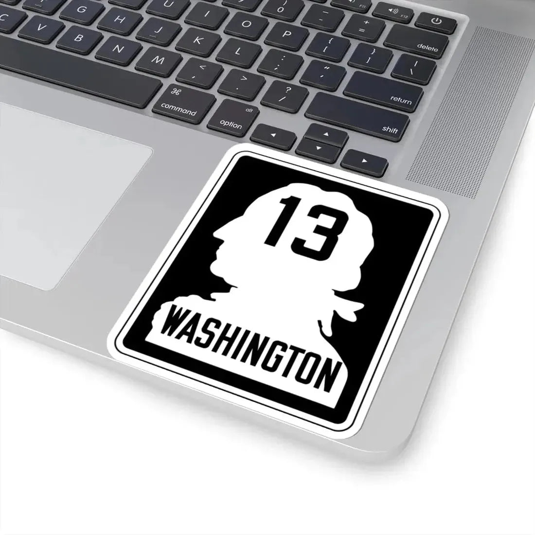 WA-PSH13 (Washington) (Road Sign) STICKER Vinyl Kiss-Cut Decal - The Sticker Space
