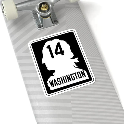 WA-PSH14 (Washington) (Road Sign) STICKER Vinyl Kiss-Cut Decal - The Sticker Space