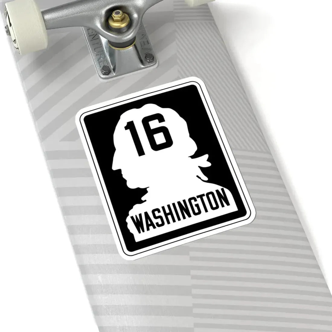 WA-PSH16 (Washington) (Road Sign) STICKER Vinyl Kiss-Cut Decal - The Sticker Space