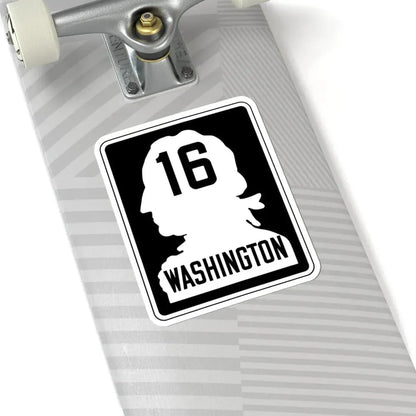 WA-PSH16 (Washington) (Road Sign) STICKER Vinyl Kiss-Cut Decal - The Sticker Space
