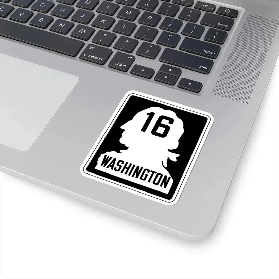 WA-PSH16 (Washington) (Road Sign) STICKER Vinyl Kiss-Cut Decal - The Sticker Space