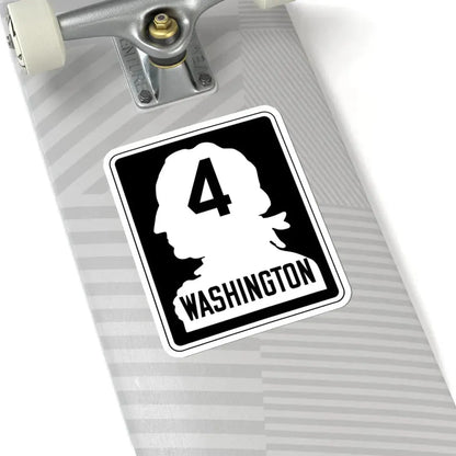 WA-PSH4 (Washington) (Road Sign) STICKER Vinyl Kiss-Cut Decal - The Sticker Space