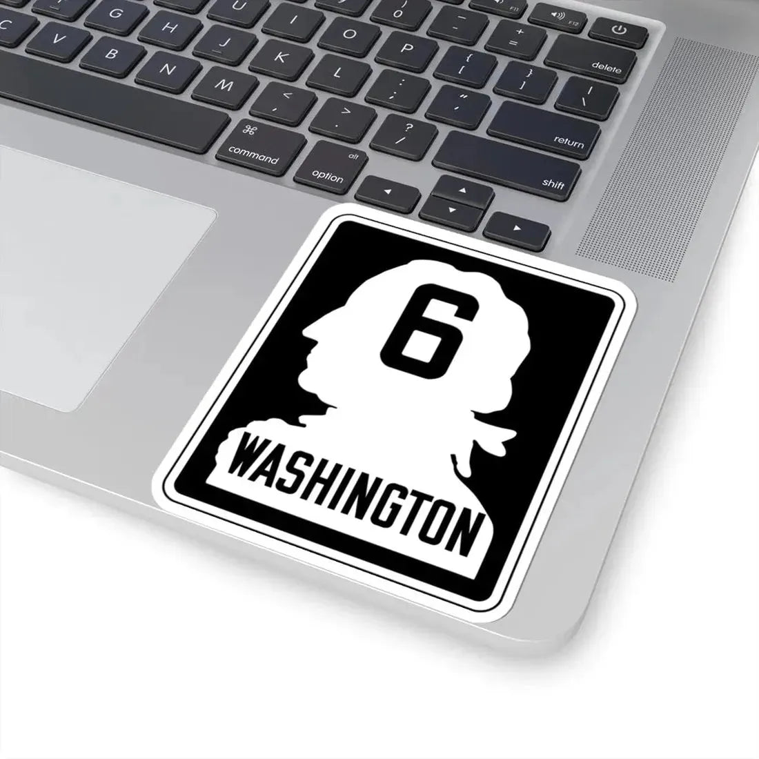 WA-PSH6 (Washington) (Road Sign) STICKER Vinyl Kiss-Cut Decal - The Sticker Space