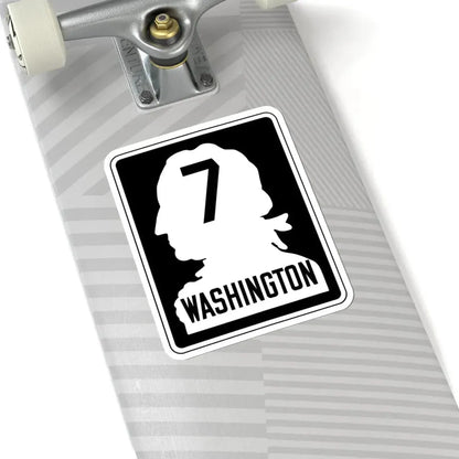 WA-PSH7 (Washington) (Road Sign) STICKER Vinyl Kiss-Cut Decal - The Sticker Space