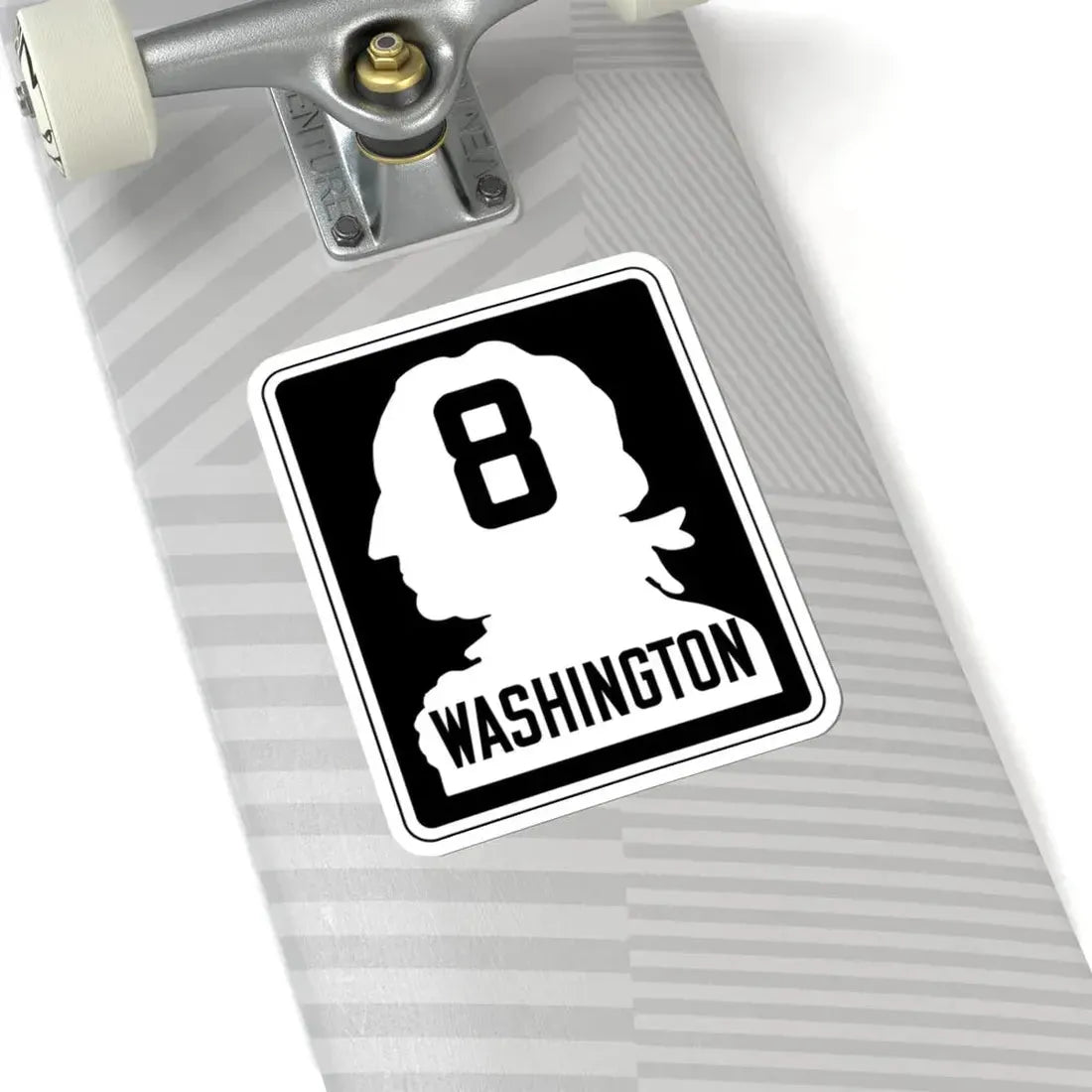 WA-PSH8 (Washington) (Road Sign) STICKER Vinyl Kiss-Cut Decal - The Sticker Space