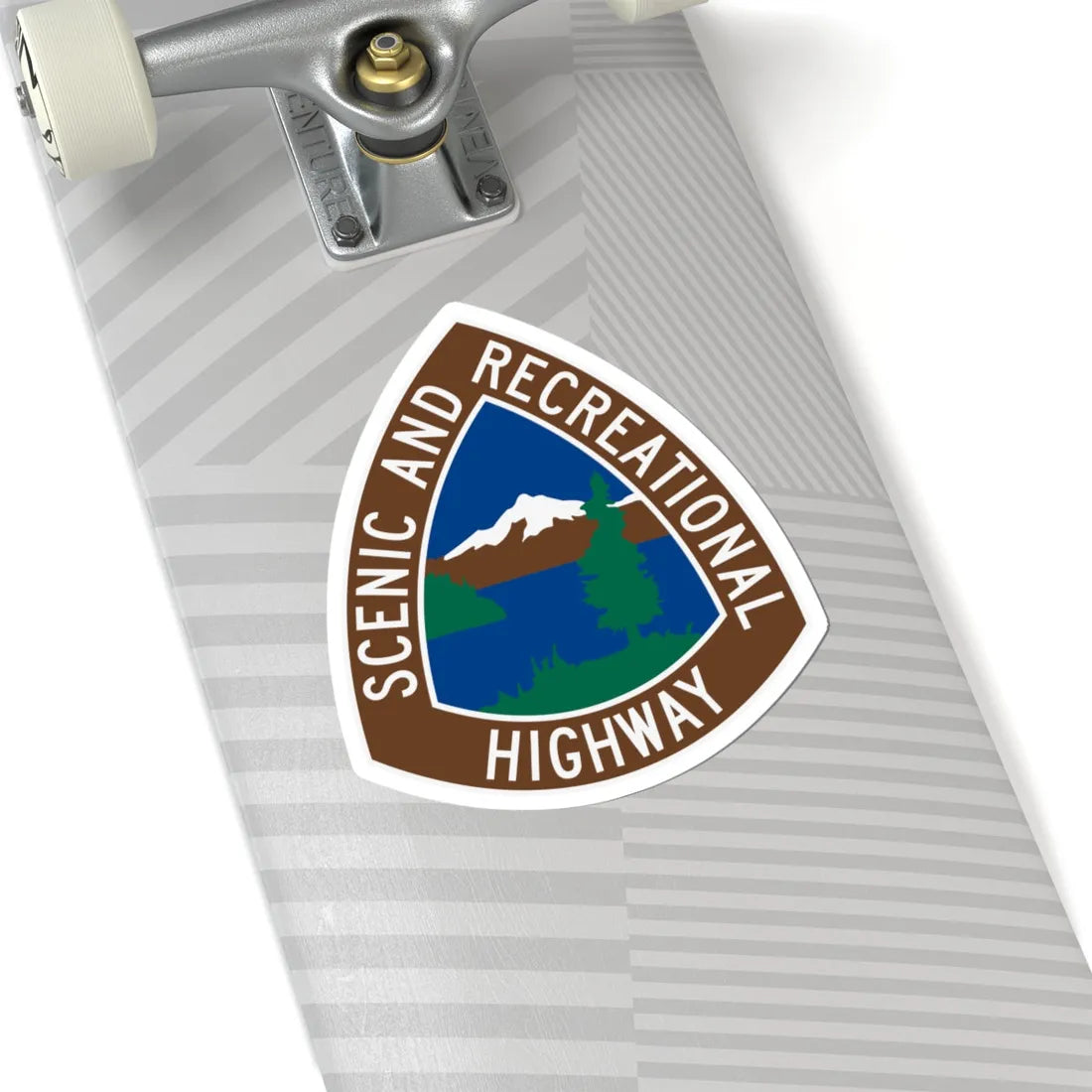WA Scenic and Recreational Highway (Washington) (Road Sign) STICKER Vinyl Kiss-Cut Decal - The Sticker Space