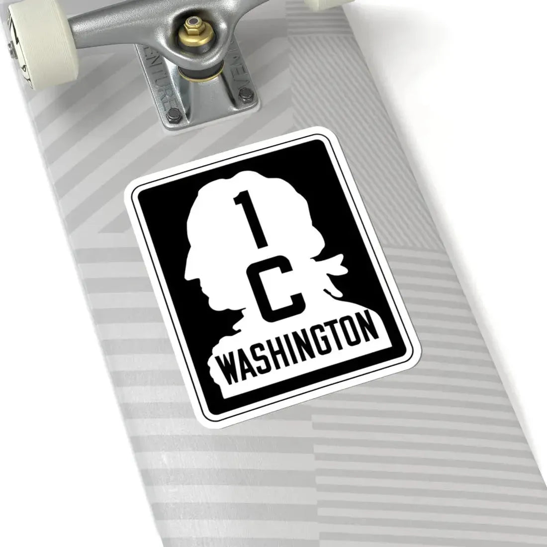 WA-SSH1-C (Washington) (Road Sign) STICKER Vinyl Kiss-Cut Decal - The Sticker Space