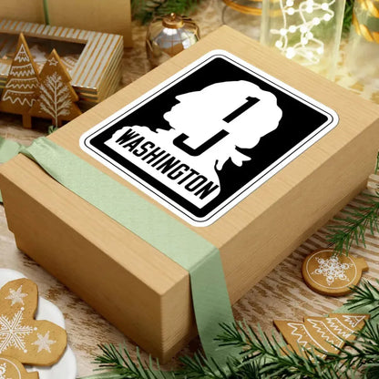 WA-SSH1-J (Washington) (Road Sign) STICKER Vinyl Kiss-Cut Decal - The Sticker Space