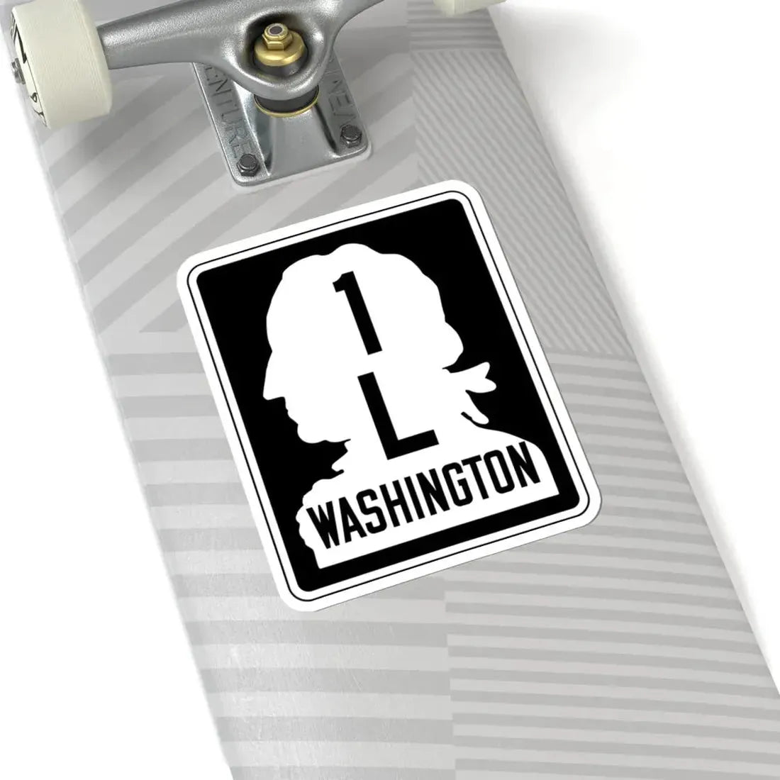 WA-SSH1-L (Washington) (Road Sign) STICKER Vinyl Kiss-Cut Decal - The Sticker Space