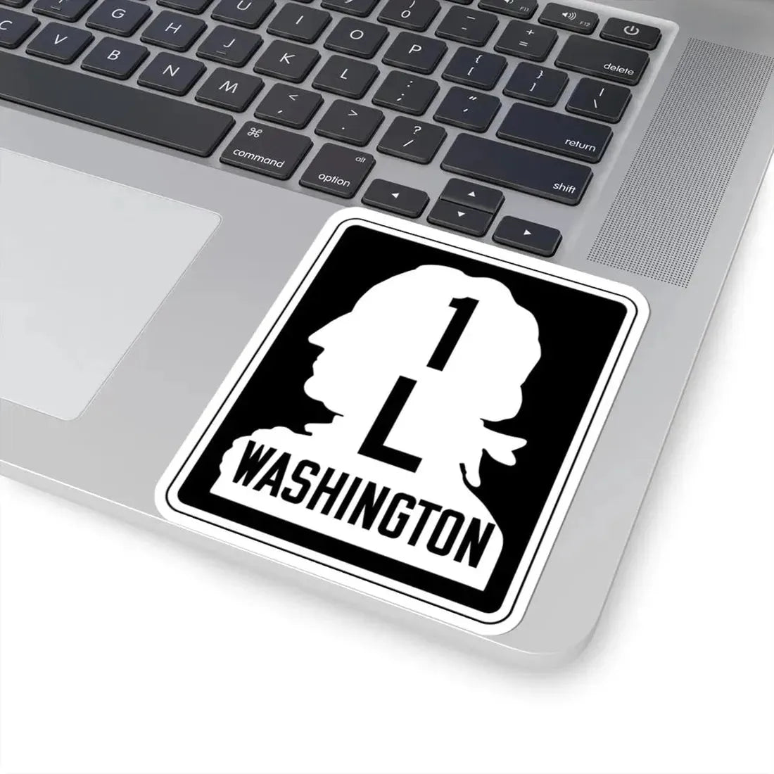 WA-SSH1-L (Washington) (Road Sign) STICKER Vinyl Kiss-Cut Decal - The Sticker Space