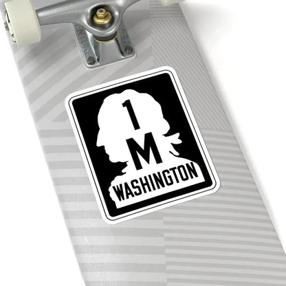 WA-SSH1-M (Washington) (Road Sign) STICKER Vinyl Kiss-Cut Decal - The Sticker Space