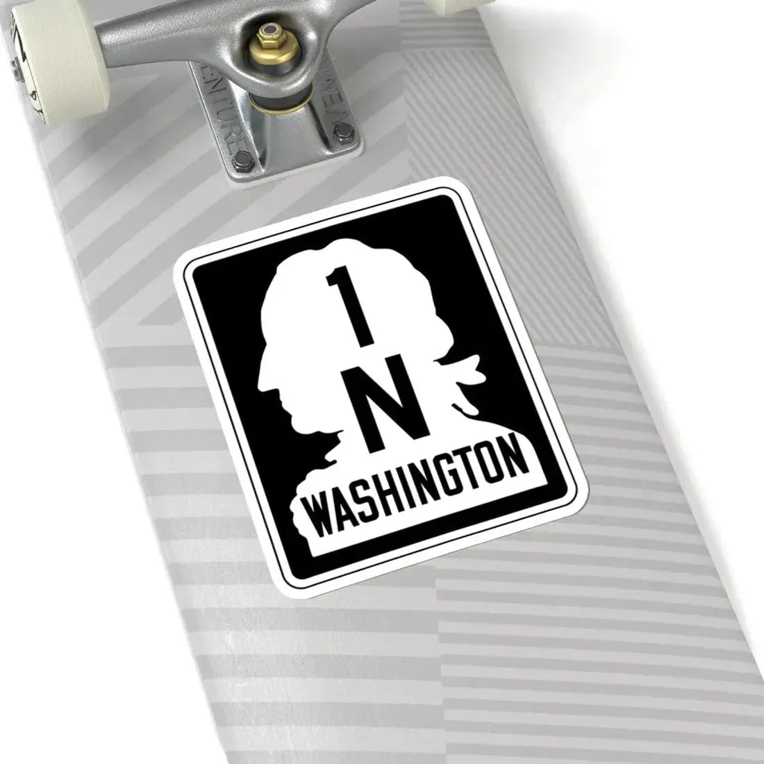 WA-SSH1-N (Washington) (Road Sign) STICKER Vinyl Kiss-Cut Decal - The Sticker Space