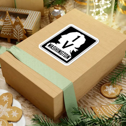 WA-SSH1-V (Washington) (Road Sign) STICKER Vinyl Kiss-Cut Decal - The Sticker Space