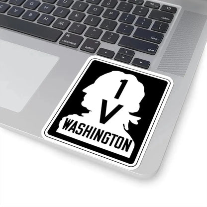 WA-SSH1-V (Washington) (Road Sign) STICKER Vinyl Kiss-Cut Decal - The Sticker Space