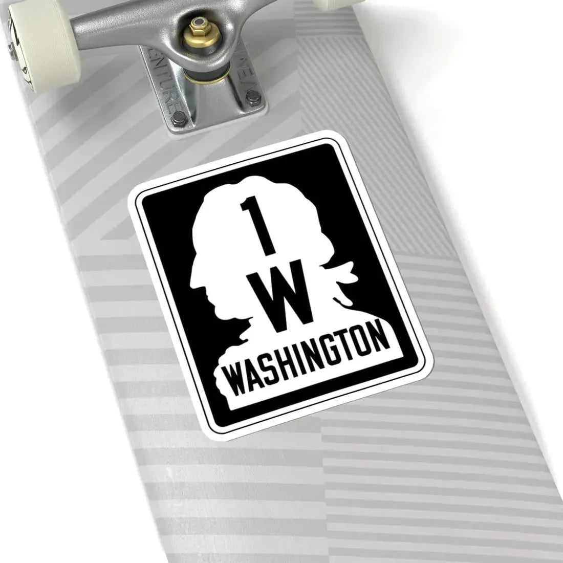 WA-SSH1-W (Washington) (Road Sign) STICKER Vinyl Kiss-Cut Decal - The Sticker Space