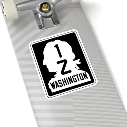 WA-SSH1-Z (Washington) (Road Sign) STICKER Vinyl Kiss-Cut Decal - The Sticker Space
