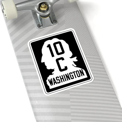 WA-SSH10-C (Washington) (Road Sign) STICKER Vinyl Kiss-Cut Decal - The Sticker Space
