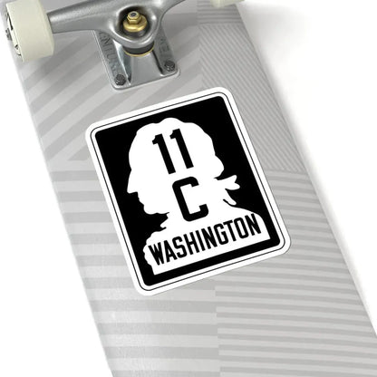 WA-SSH11-C (Washington) (Road Sign) STICKER Vinyl Kiss-Cut Decal - The Sticker Space