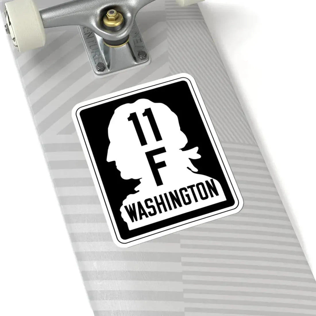 WA-SSH11-F (Washington) (Road Sign) STICKER Vinyl Kiss-Cut Decal - The Sticker Space