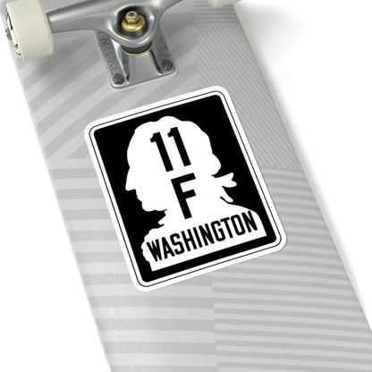 WA-SSH11-F (Washington) (Road Sign) STICKER Vinyl Kiss-Cut Decal - The Sticker Space