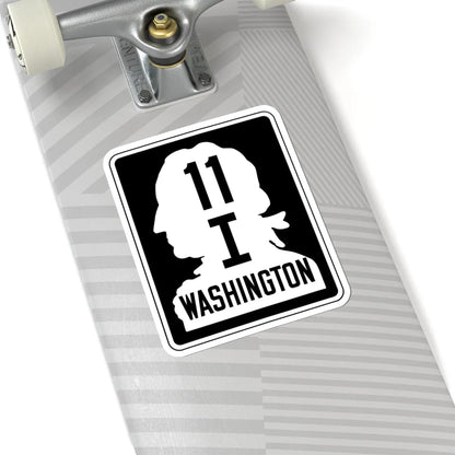 WA-SSH11-I (Washington) (Road Sign) STICKER Vinyl Kiss-Cut Decal - The Sticker Space
