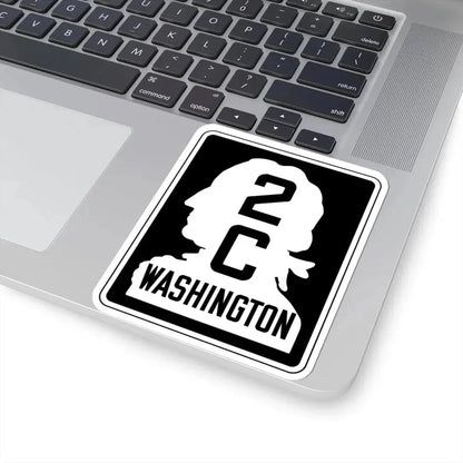 WA-SSH2-C (Washington) (Road Sign) STICKER Vinyl Kiss-Cut Decal - The Sticker Space
