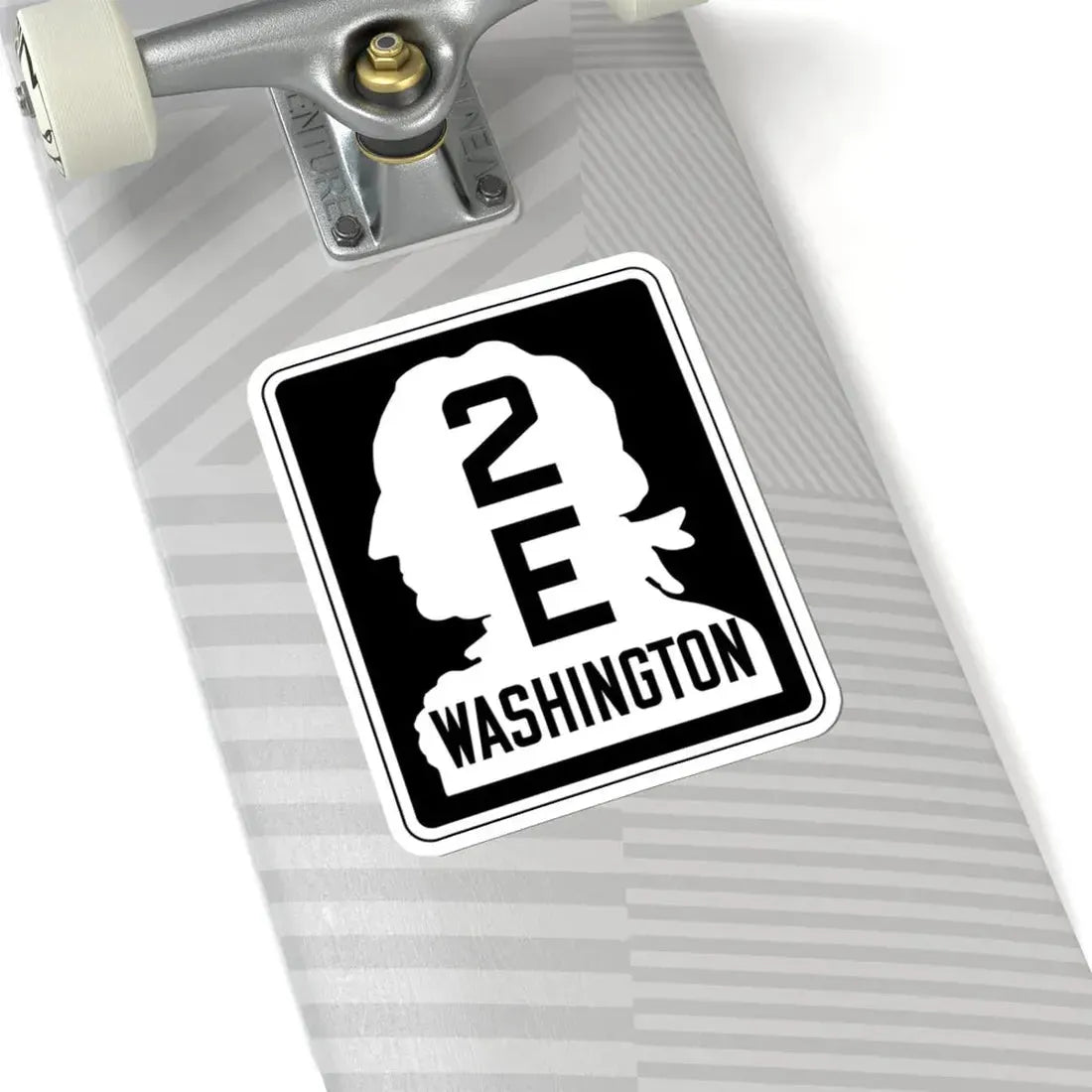 WA-SSH2-E (Washington) (Road Sign) STICKER Vinyl Kiss-Cut Decal - The Sticker Space