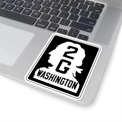 WA-SSH2-G (Washington) (Road Sign) STICKER Vinyl Kiss-Cut Decal - The Sticker Space
