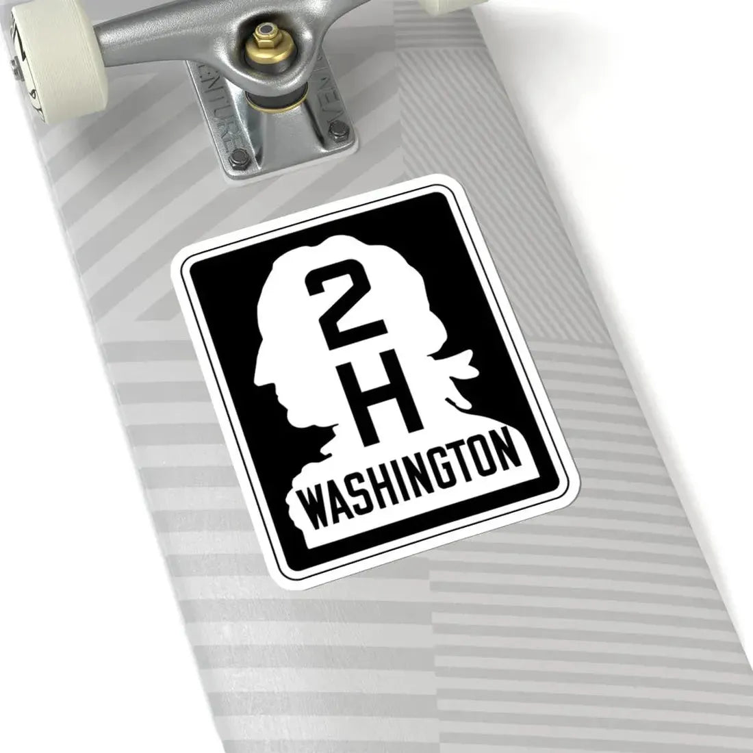 WA-SSH2-H (Washington) (Road Sign) STICKER Vinyl Kiss-Cut Decal - The Sticker Space