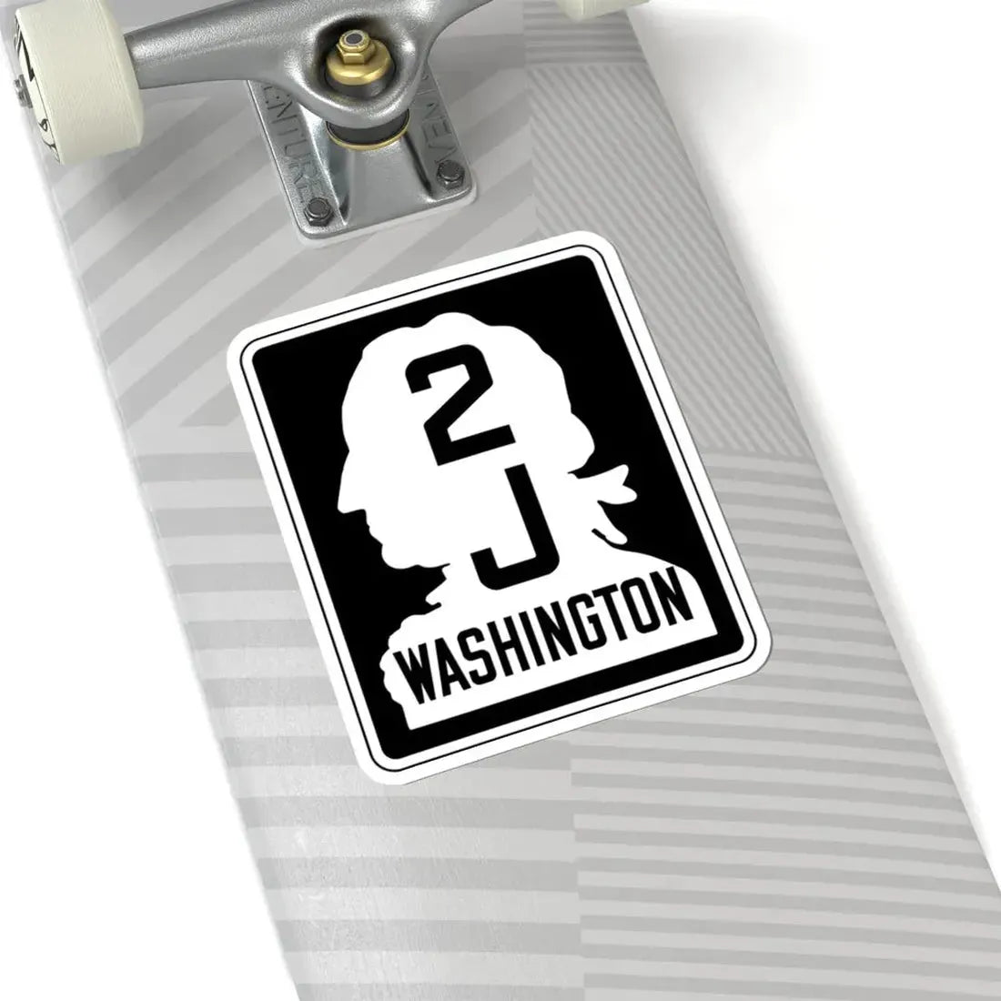 WA-SSH2-J (Washington) (Road Sign) STICKER Vinyl Kiss-Cut Decal - The Sticker Space