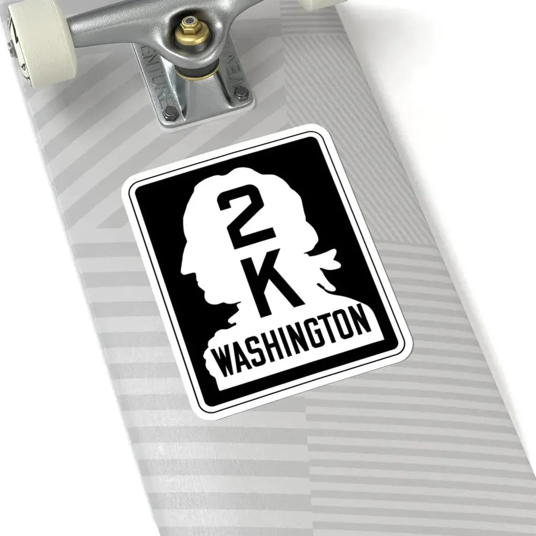 WA-SSH2-K (Washington) (Road Sign) STICKER Vinyl Kiss-Cut Decal - The Sticker Space