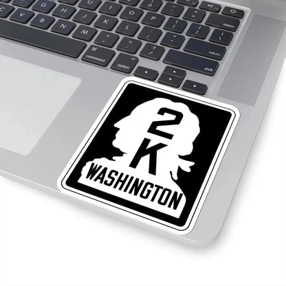 WA-SSH2-K (Washington) (Road Sign) STICKER Vinyl Kiss-Cut Decal - The Sticker Space