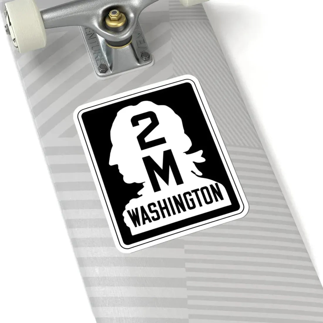 WA-SSH2-M (Washington) (Road Sign) STICKER Vinyl Kiss-Cut Decal - The Sticker Space
