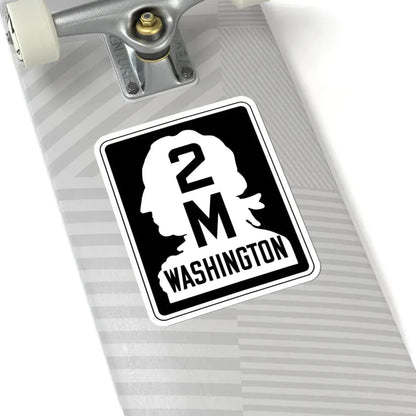 WA-SSH2-M (Washington) (Road Sign) STICKER Vinyl Kiss-Cut Decal - The Sticker Space