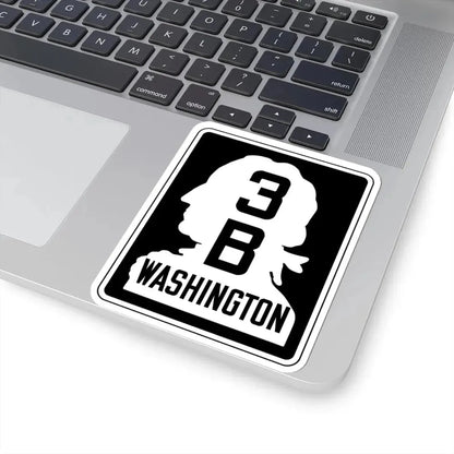 WA-SSH3-B (Washington) (Road Sign) STICKER Vinyl Kiss-Cut Decal - The Sticker Space