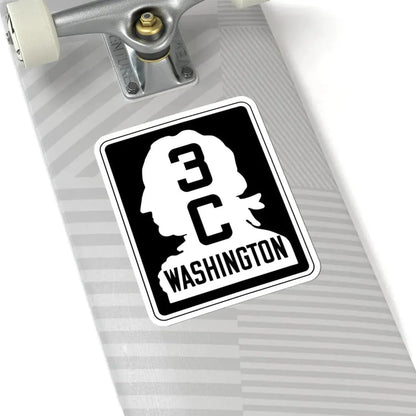 WA-SSH3-C (Washington) (Road Sign) STICKER Vinyl Kiss-Cut Decal - The Sticker Space