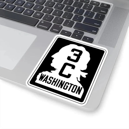 WA-SSH3-C (Washington) (Road Sign) STICKER Vinyl Kiss-Cut Decal - The Sticker Space