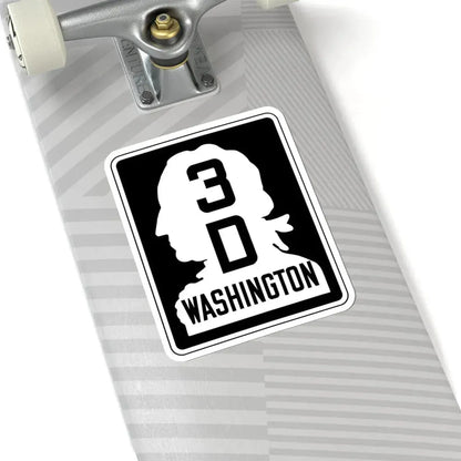 WA-SSH3-D (Washington) (Road Sign) STICKER Vinyl Kiss-Cut Decal - The Sticker Space